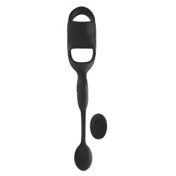 Rebel Men's Gear Ballstretcher Plug vibrant Ball Butt Rebel 6.5 x 4cm